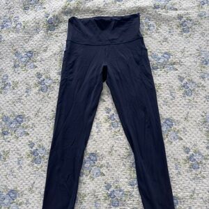 Wunder Train High-Rise Navy Blue Tights “25 with pockets